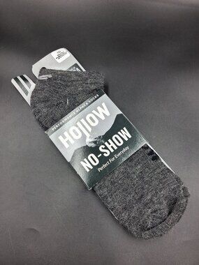 NIP Hollow No-show Performance Alpaca Socks Size Large Women 10.5-12 Men 10.5-13